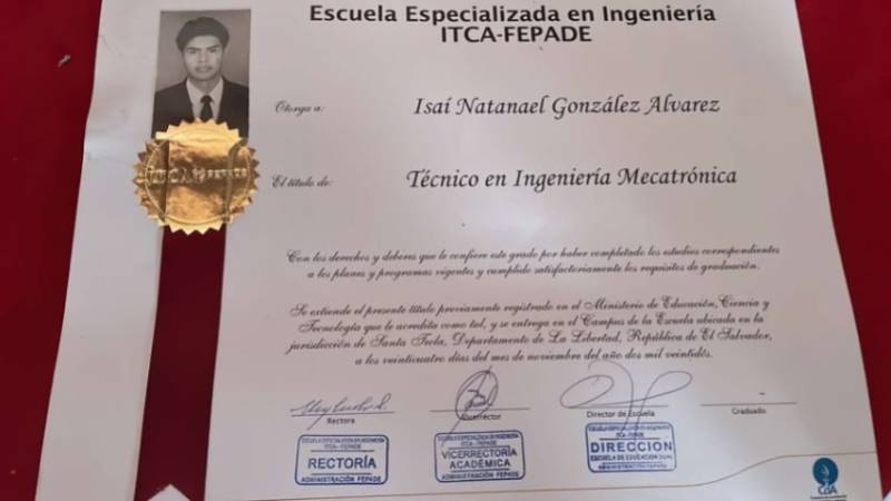 Isaias Natanael Gonzalez Alvarez-Muerto-Pasado 22