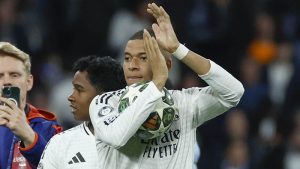 Kylian Mbappe Real Madrid Champions League