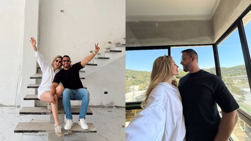 Larissa Graniello mostró avances de su casa en Instagram.  / 