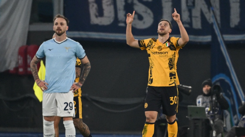 La última vez entre Lazio e Inter los romanos fueron goleados. Foto EDH/AFP.