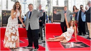 Lili Estefan- Raul de Molina-estrella-paseo-fama-Hollywood