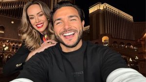 Luciana Sandoval y Rafael Oropeza en Las Vegas juntos