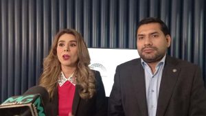 Marcela Villatoro y Francisco Lira