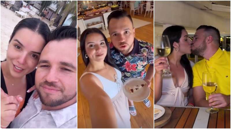 Mario Sibrián - Mishelle Murga- Roatan