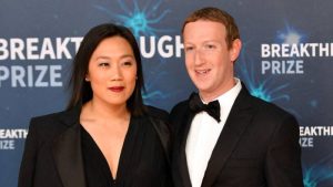 Mark Zuckerberg y su esposa Priscilla