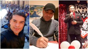 Poeta Carlos Adonay Contreras en Italia