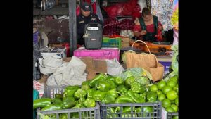 Policía Gamero Sánchez- Verónica López- Mercado Santa Tecla