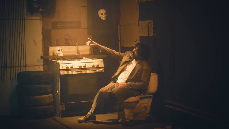 El actor y director salvadoreño René Lovo protagoniza la obra 
