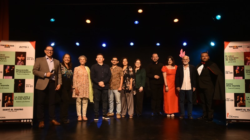 Acto 1, Temporada 2025 Teatro Luis Poma
