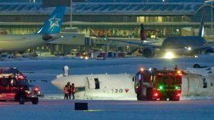 accidente avion aeropuerto Toronto Canada