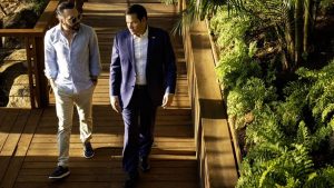 Nayib Bukele y Marco Rubio