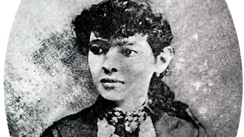 La fotografía de la Dra. Navarro, publicada en una revista neoyorquina en 1889.