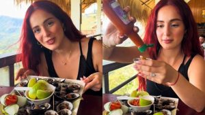 Nicolle Figueroa ama las conchas.