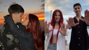 Nicolle Figueroa ya quiere casarse por lo religioso con Augusto Giménez.