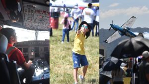 La primera jornada del Ilopango Air Show es todo un éxito.