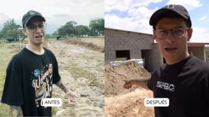 Aleco Meco casa antes y después