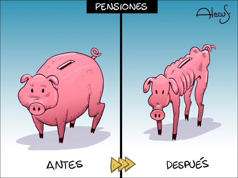 Alecus pensiones gobierno