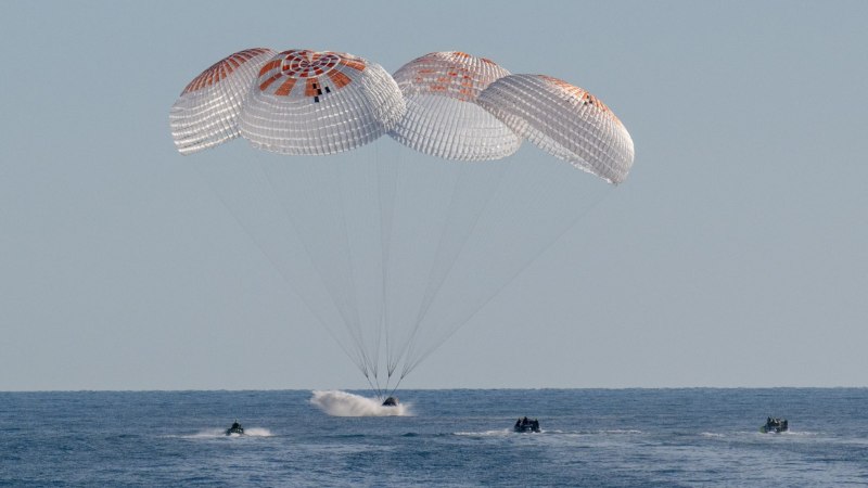 Astronautas rescata Space X