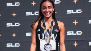 Atletismo Isabela Gonzalez plata record pentatlon
