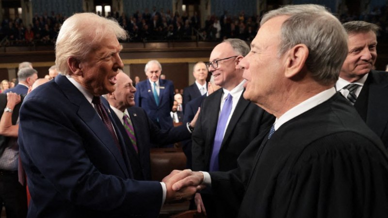 Donald Trump John G. Roberts Corte Suprema EEUU