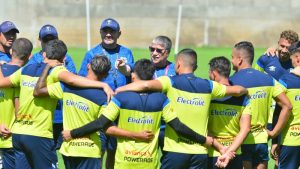 EDC primer entreno la selecta Hernán Bolillo Gómez