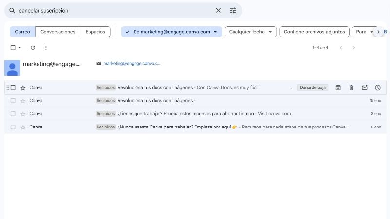 Gmail almacenamiento