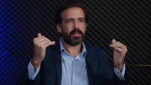 Artur Romeu, director de Reporteros Sin Fronteras, entrevistado por El Diario de Hoy. Foto EDH / Jorge Reyes