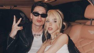 Kenia Os y Peso Pluma para su colaboración 