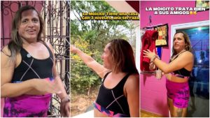 La Moycito siempre recibe a su familia y amigos con los brazos abiertos.