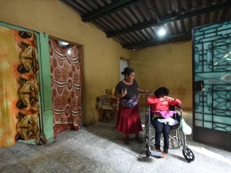 Los nuevos propietarios del inmueble exigieron desde hace meses que Gloria desalojara la vivienda en San Ramón. El 4 de marzo, ella les entregó la llave. Foto EDH/Menly González