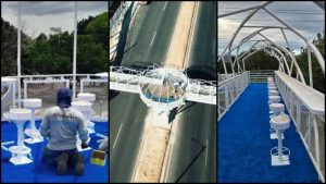 Pasarela restaurante en Chalchuapa