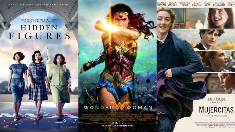 Películas que resaltan el gran valor de las mujeres.  / 