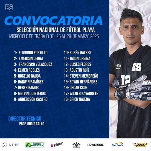 Selecta Playera entrenamientos Mundial 2025 nomina convocados 02