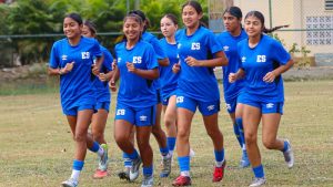 Selecta Sub-17 Femenina Entreno Concacaf
