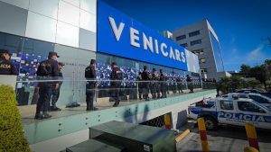 La PNC, Fiscalía y personal de Migración y Extranjería participaron en el operativo. Foto: FGR