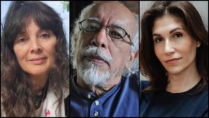 Verónica Vides, Kijadaurias y Alexandra Lytton Regalado, artistas detrás del libro ilustrado 