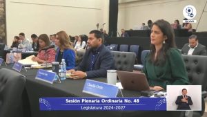 Marcela Villatoro, Francisco Lira y Claudia Ortiz