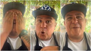 El Borrego habló abiertamente con su público.