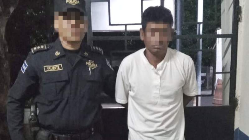 René Vicente R. será remitido por lesiones. Foto EDH / Cortesía PNC.