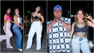 Fans de Beéle lucen sus oufits de esta noche.