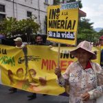 marcha contra mineria