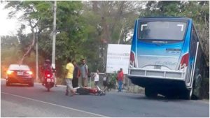 El hecho se reportó sobre el kilómetro 41 de la Troncal del Norte. Foto / Cortesía