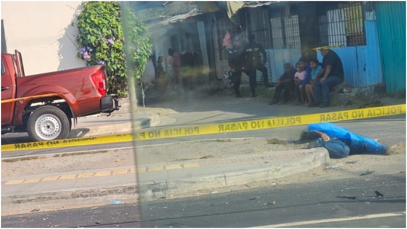 Escena del accidente en San Martín. Foto / Cortesía. 
