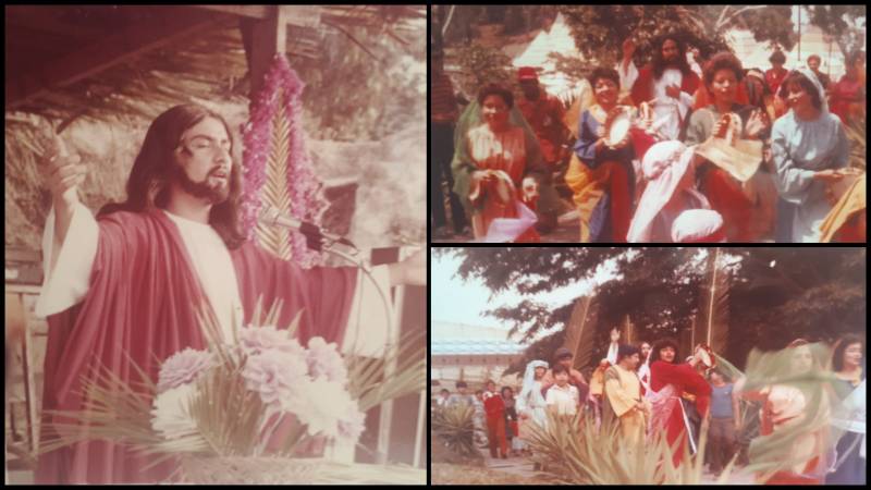 Domingo de Ramos en el Teleférico en 1982