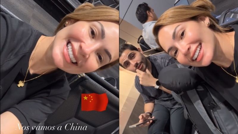 Los influencer salvadoreños viajaron hasta China para asistir a la feria Auto Shanghai 2025. / 
