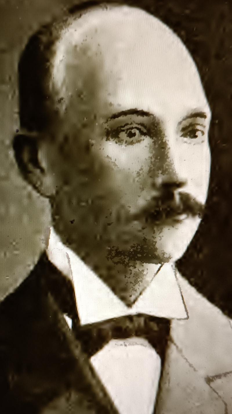 Rostro del Dr. Gustavo Santiago Barón Lima. Imagen cedida por el archivo de la Unión Panamericana-OEA, Washington, D. C.