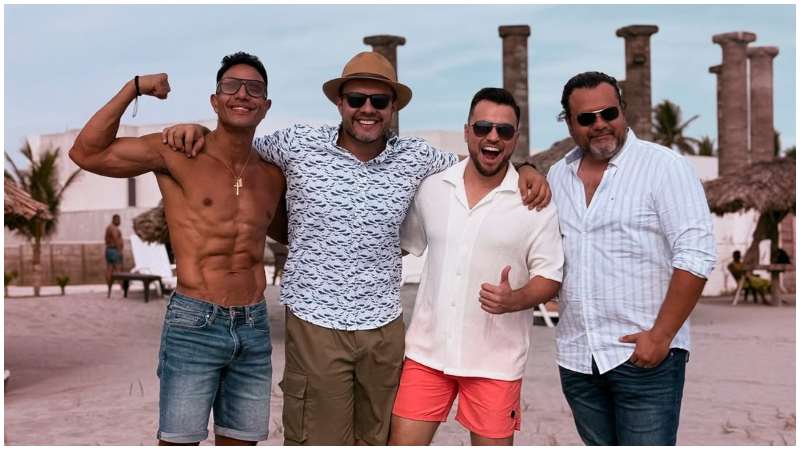 Billy Calderon- Henry urbina- Mario Sibrian- chef -Diego Beltran