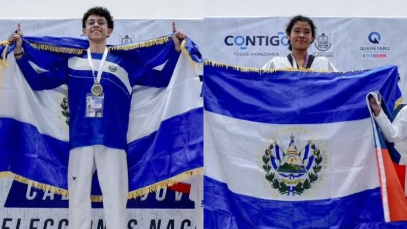 Christopher Argueta Luisa Elias Taekwondo