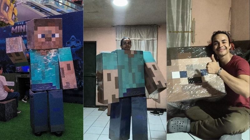Juanjo dedicó más de un año para la creación del cosplay realista del personaje principal de 
