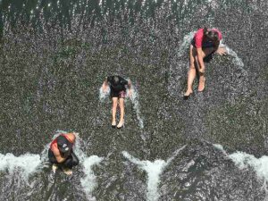 ¡Abajo de un puente! Conoce La Poza El Tigre un lugar para disfrutar estas vacaciones en Semana Santa